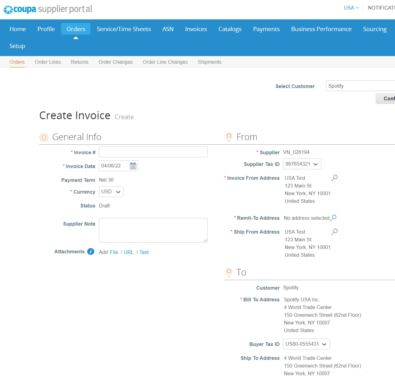 General Information and Form Fields